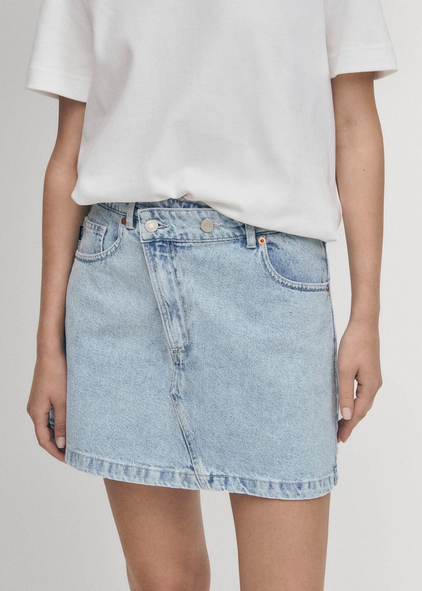 Alohas Boston Falda Vaquera Azul Rebajas de fábrica