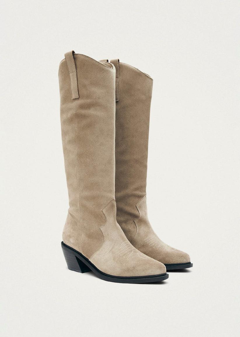 Alohas Mount Suede Botas de Ante Beige Ofertas especiales
