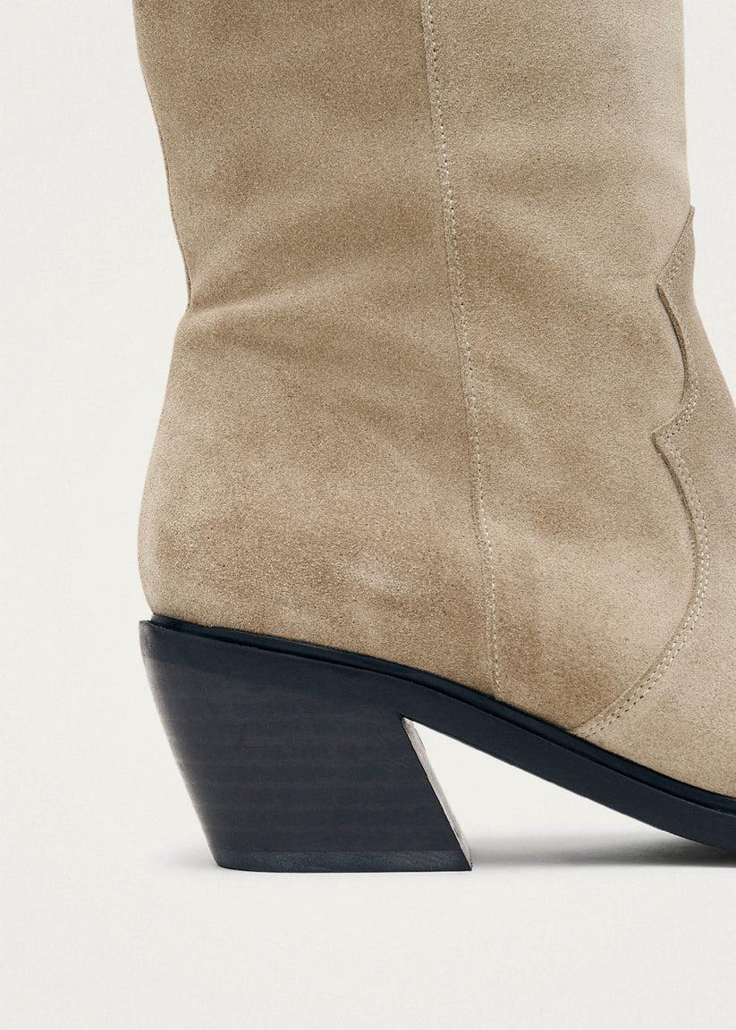 Alohas Mount Suede Botas de Ante Beige Ofertas especiales