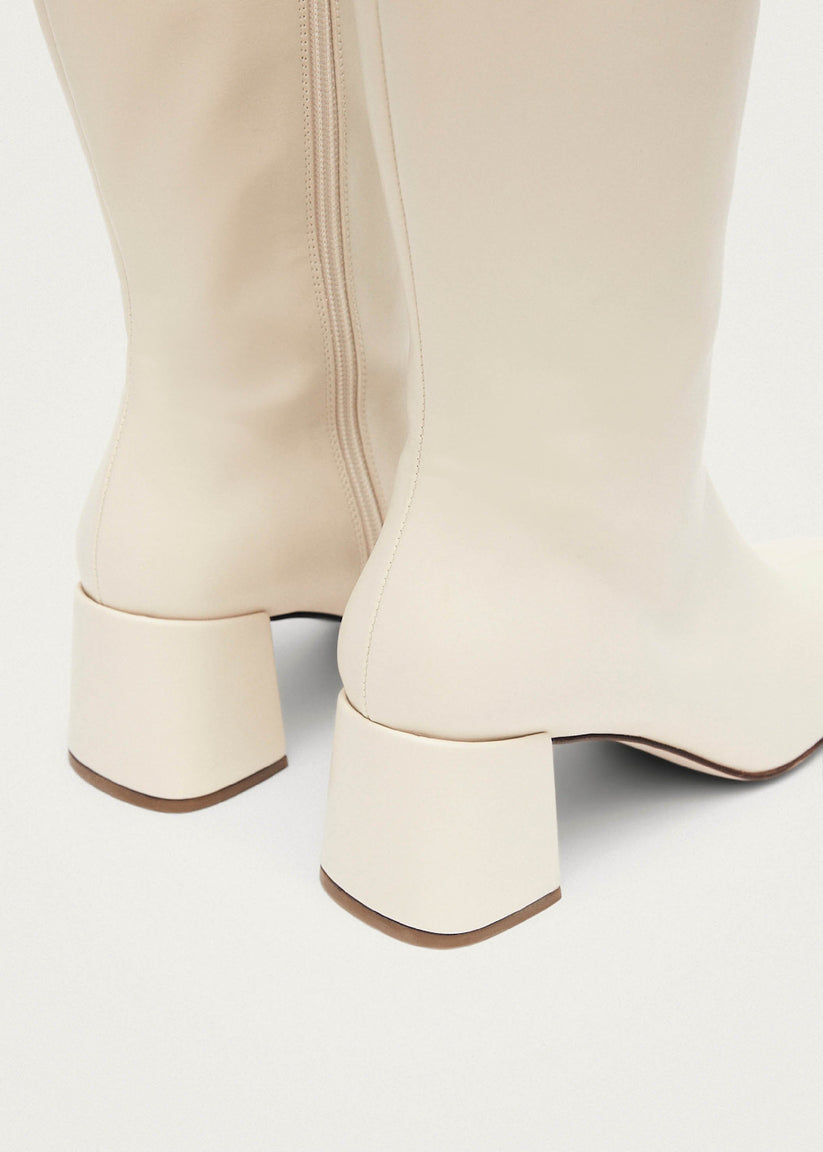 Alohas Chalk Botas Blancas de Piel Vegana Grandes ahorros