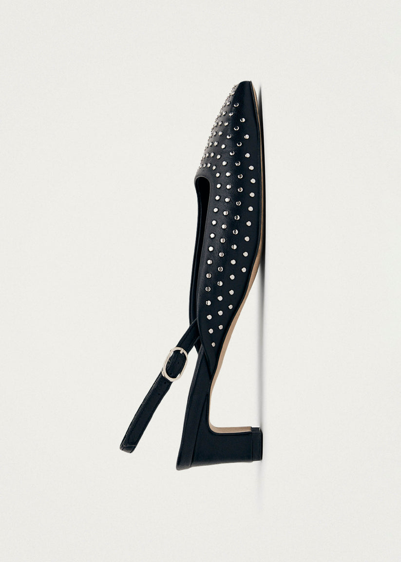 Alohas Lindy Tacones de cuero negro Rebajas