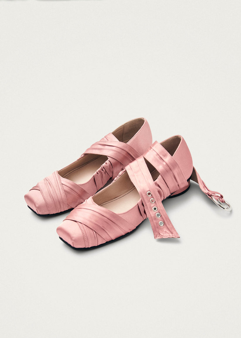 Alohas Volant Silky Bailarinas Color Rosa Envío gratis