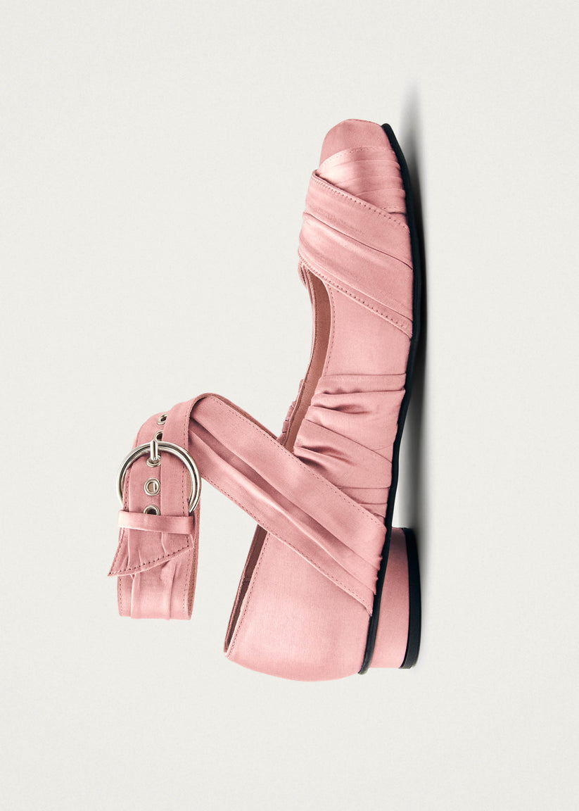 Alohas Volant Silky Bailarinas Color Rosa Envío gratis