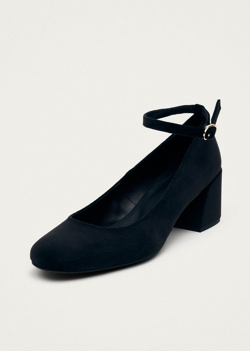 Alohas Antoine Velvet Black Pumps Precios de Black Friday
