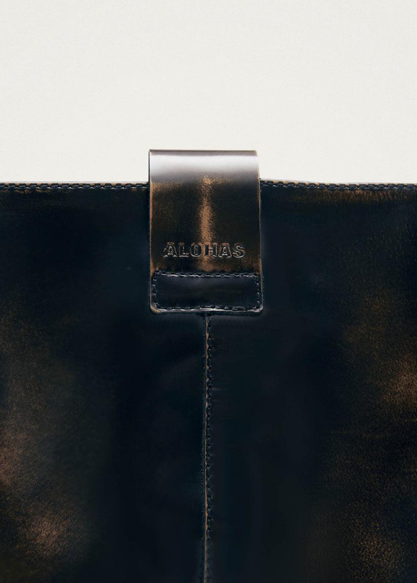 Alohas Sajan Botas de Cuero Marrones Oferta exclusiva