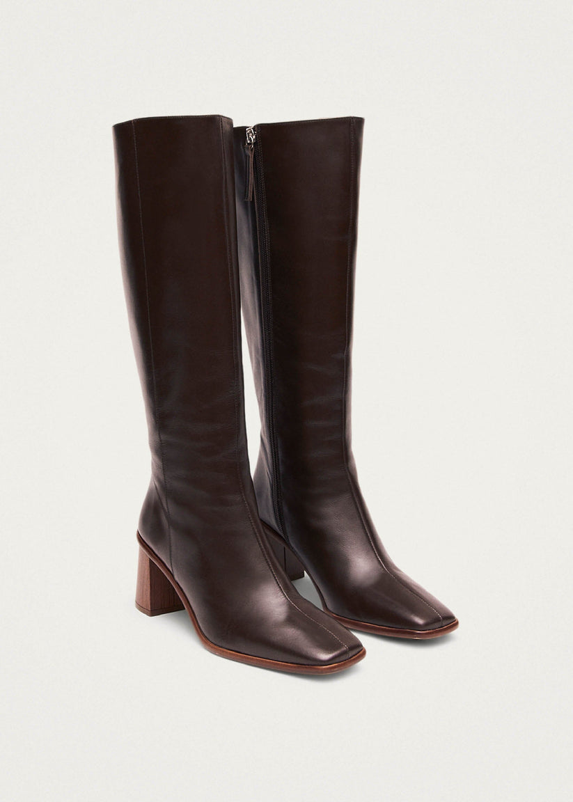 Alohas East Botas Marrones de Piel Devoluciones gratuitas