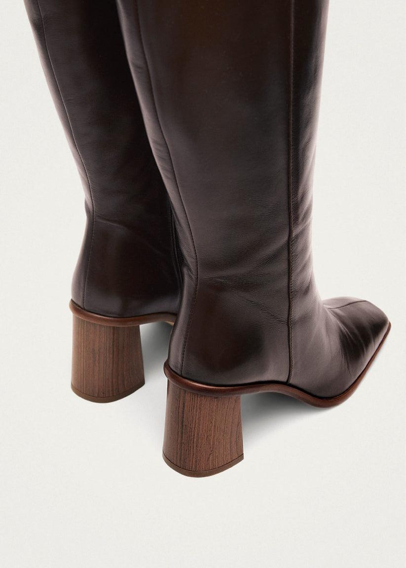 Alohas East Botas Marrones de Piel Devoluciones gratuitas