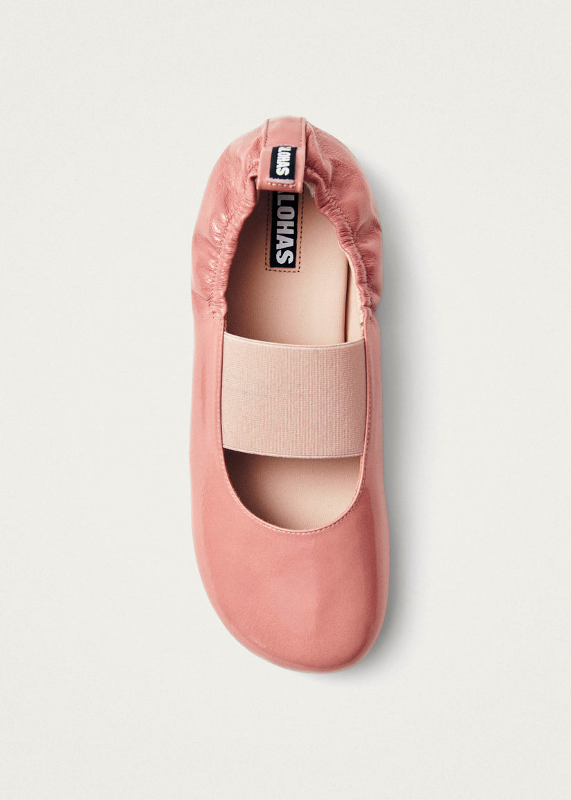 Alohas Sutton Onix Bailarinas de Cuero Rosa Descuentos del mes