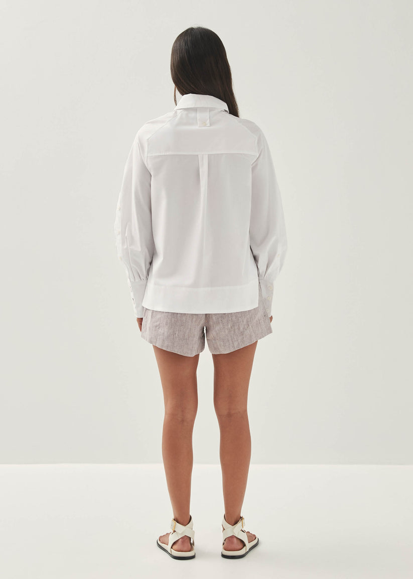 Alohas Aiko Camisa Blanca Descuento por venta flash