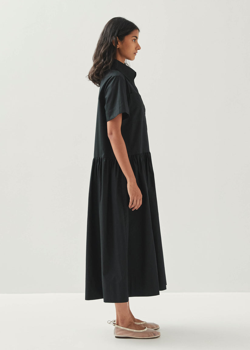 Alohas Bay Vestido Negro Ofertas de temporada