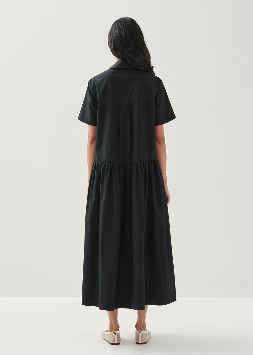 Alohas Bay Vestido Negro Ofertas de temporada