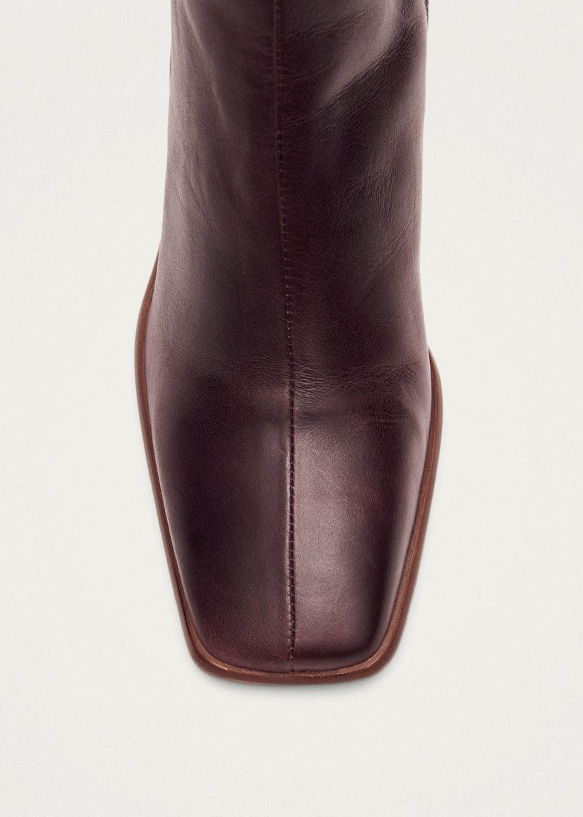 Alohas West Cape Botas Rojas de Piel Oferta especial de fábrica
