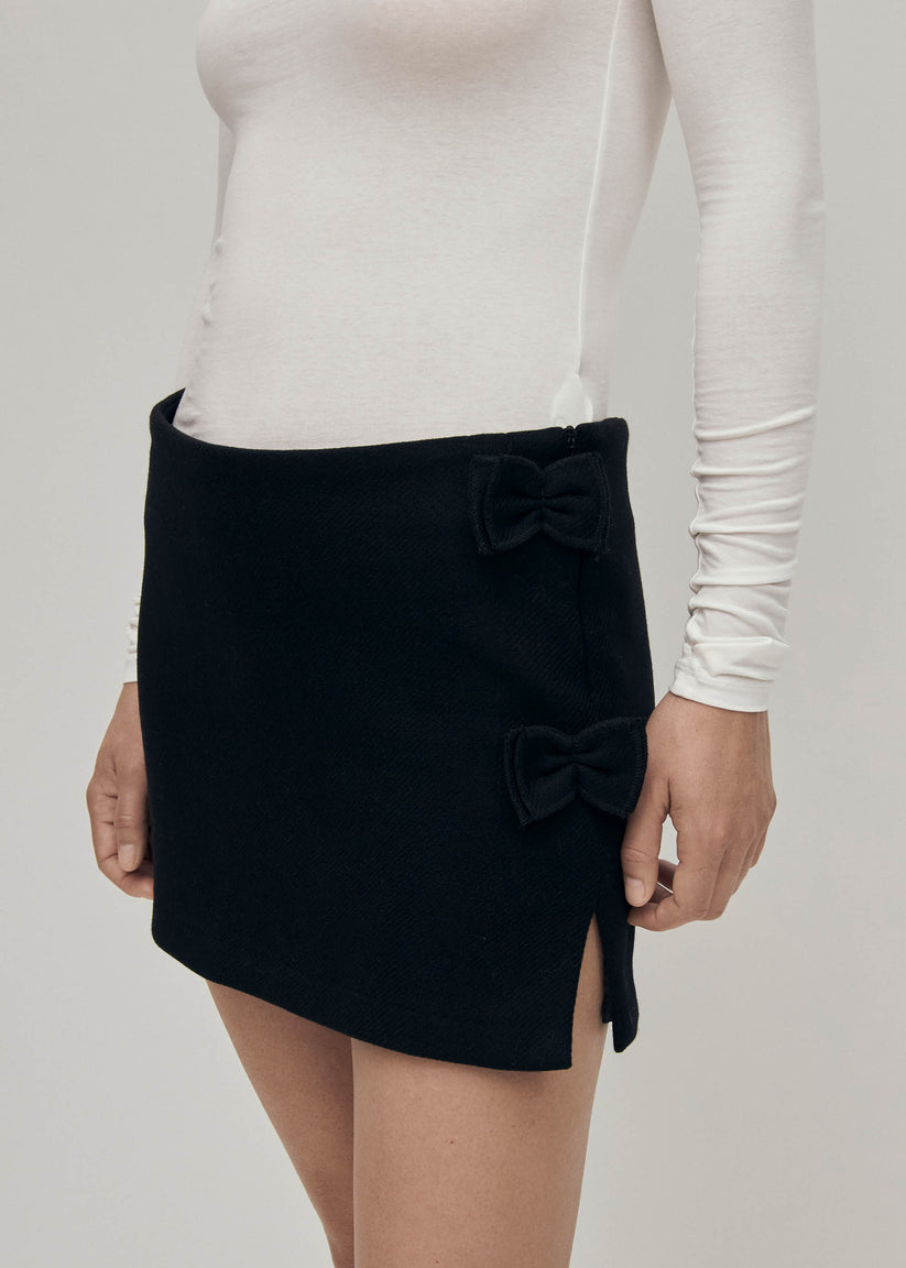 Alohas Minzi Black Skirt Tienda de fábrica