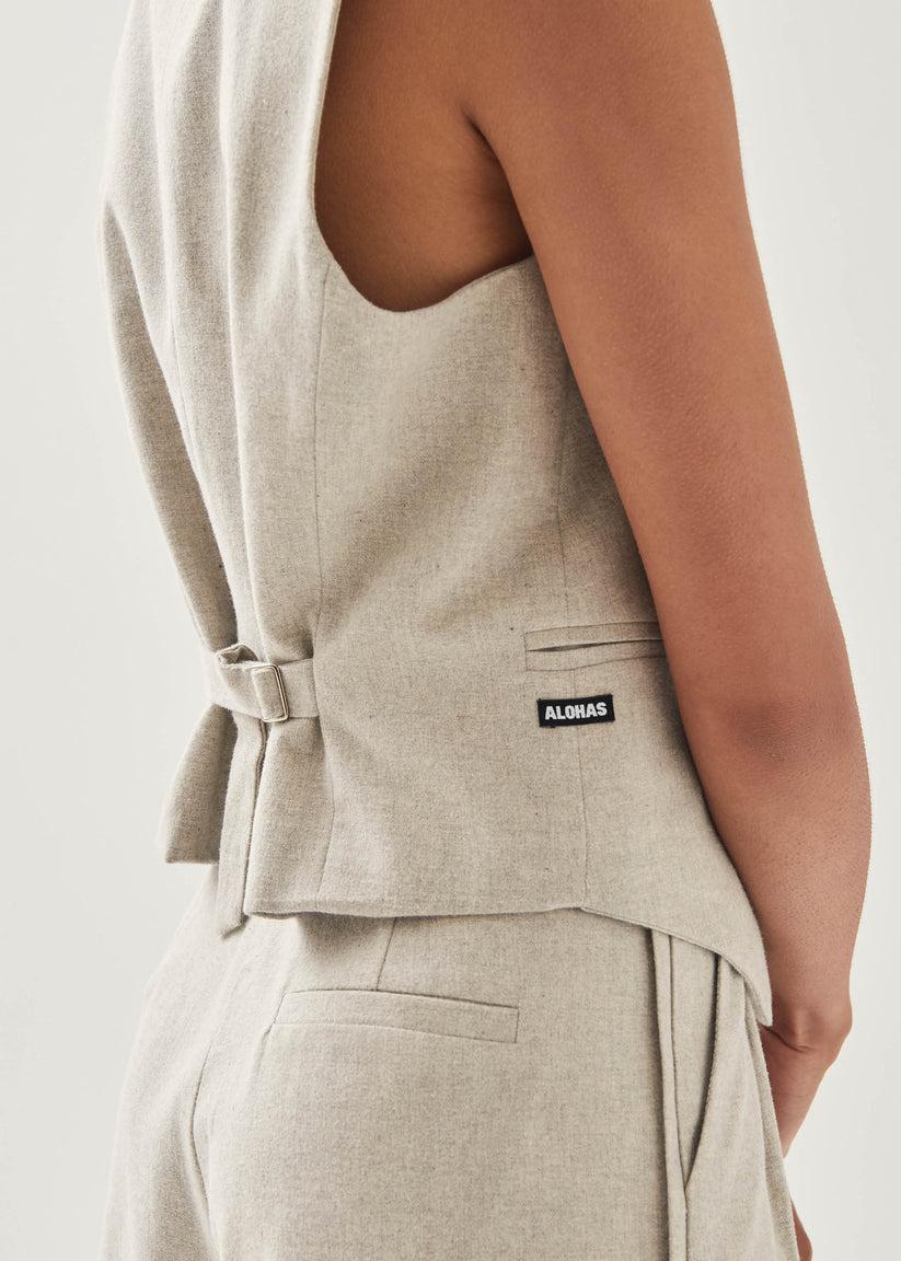 Alohas Totti Cream Vest Rebajas de fin de temporada