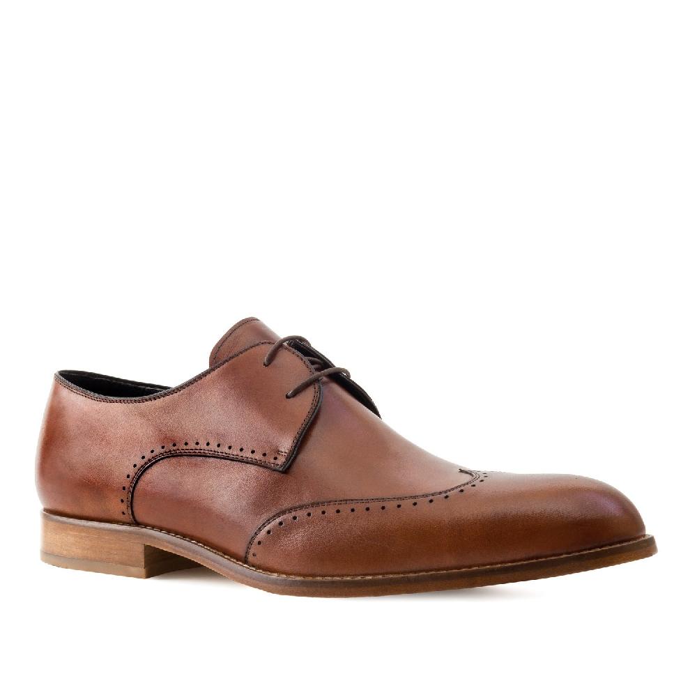 Andres machado Zapatos Blucher Piel Caoba Limitado a 3 días