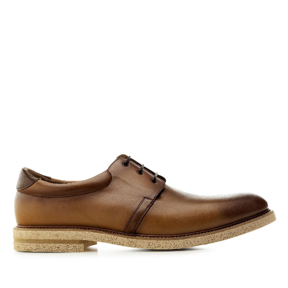Andres machado Zapato de vestir en piel de color Cuero Ahorra y exporta
