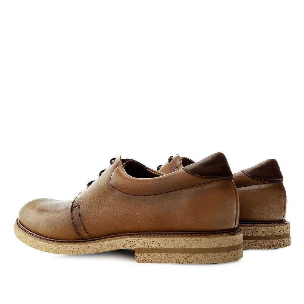Andres machado Zapato de vestir en piel de color Cuero Ahorra y exporta