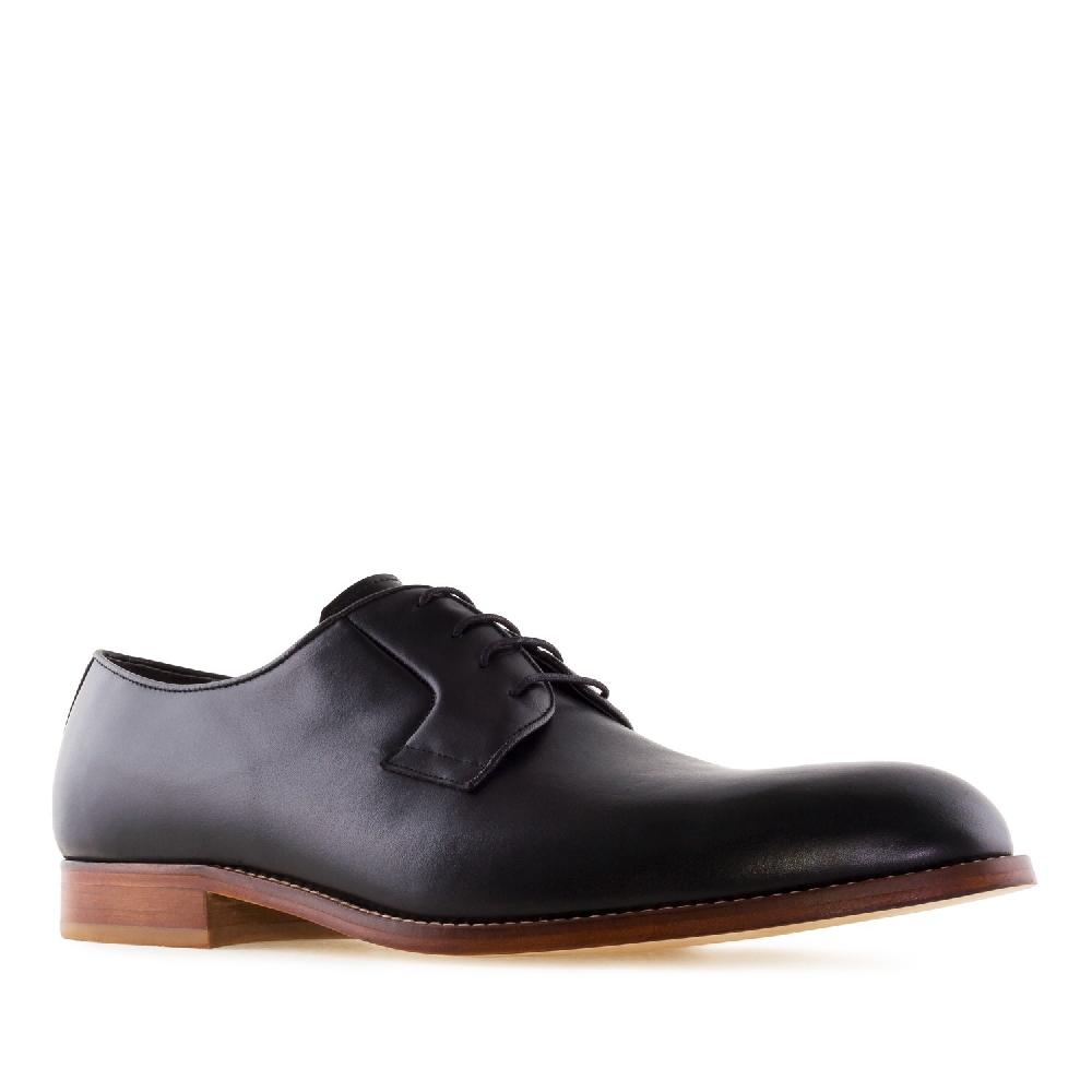 Andres machado Zapato de Piel color Negro Libre de impuestos