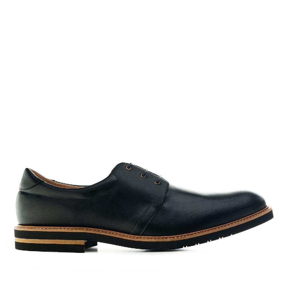 Andres machado Zapatos de vestir en piel de color Negro Oferta exclusiva