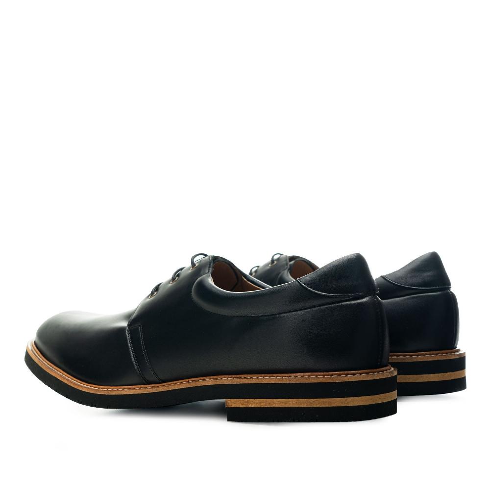 Andres machado Zapatos de vestir en piel de color Negro Oferta exclusiva