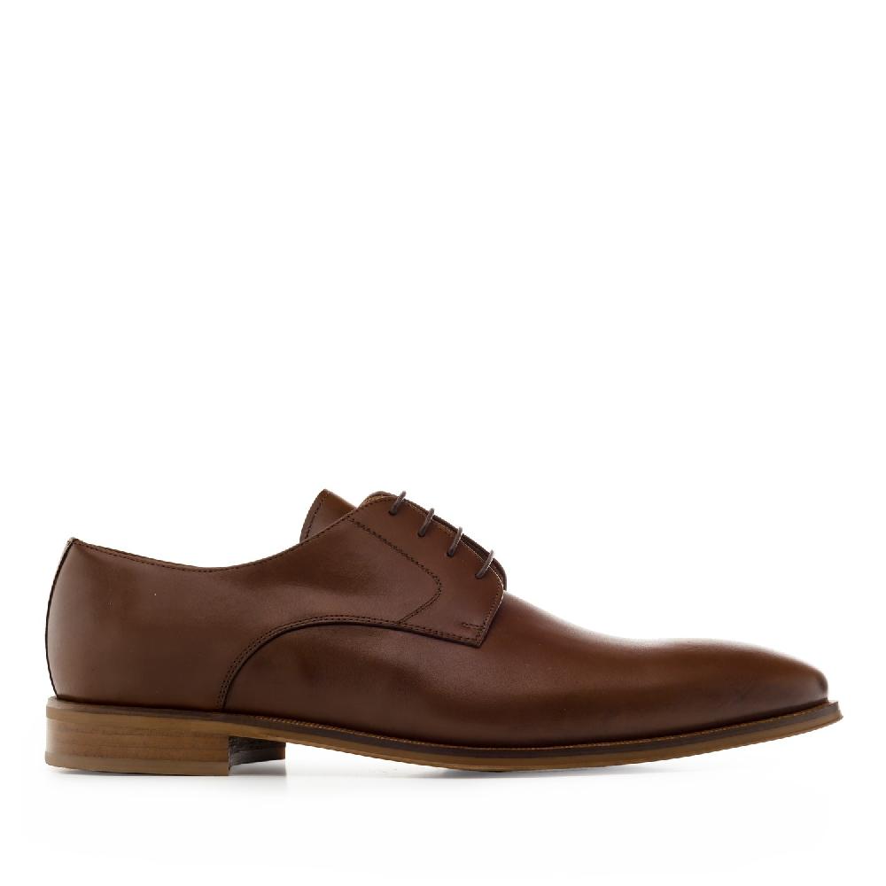 Andres machado Zapato en Cuero Marron Rebajas de fin de temporada