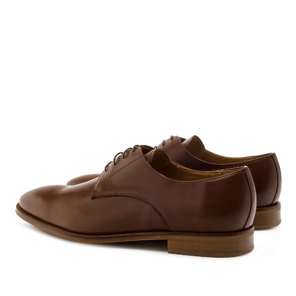 Andres machado Zapato en Cuero Marron Rebajas de fin de temporada