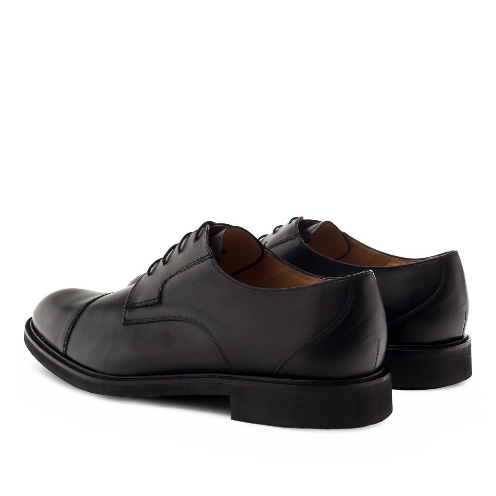 Andres machado Zapato de piel color Negro Precio ultrabajo