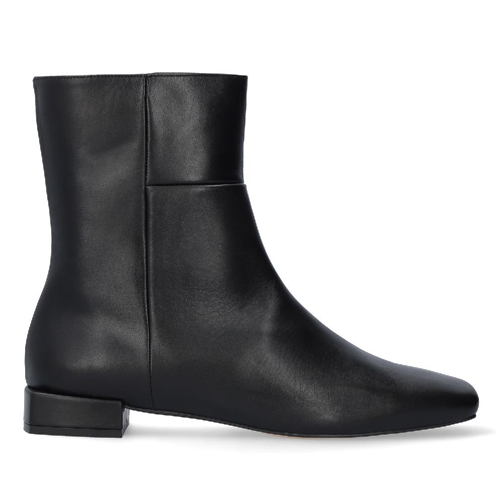 Andres machado Botín piel Negro Rebajas top