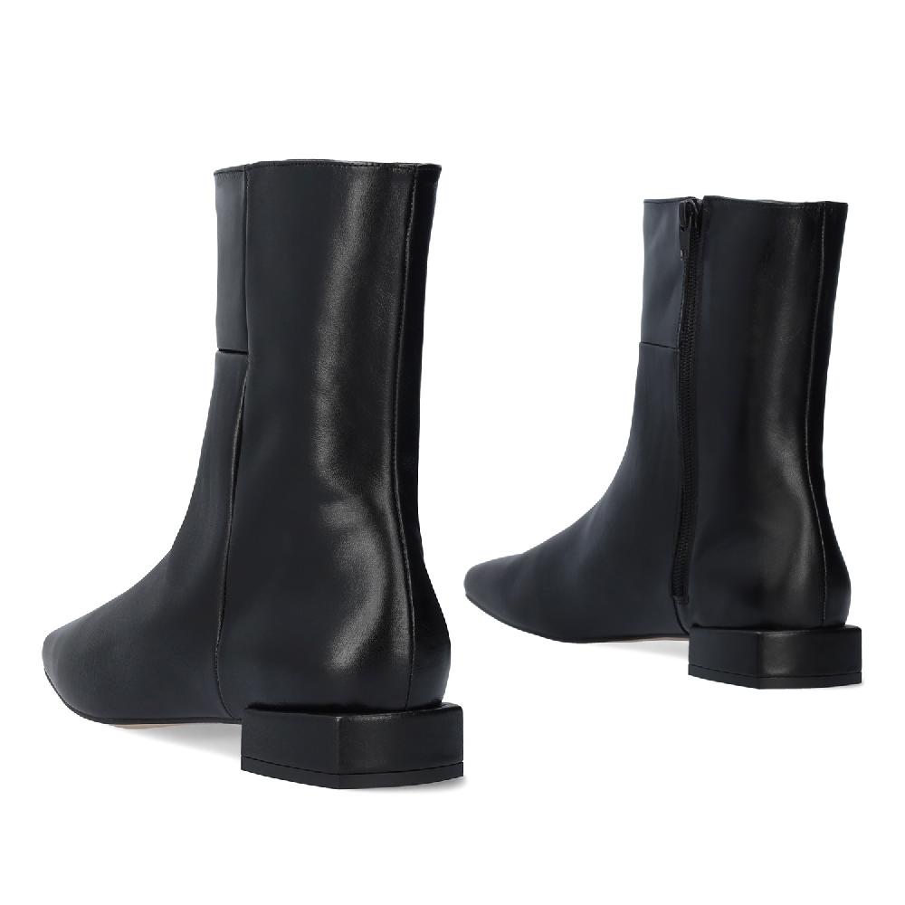 Andres machado Botín piel Negro Rebajas top