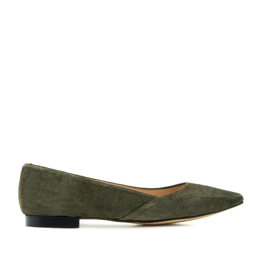 Andres machado Zapato Serraje Kaki Precios de Black Friday