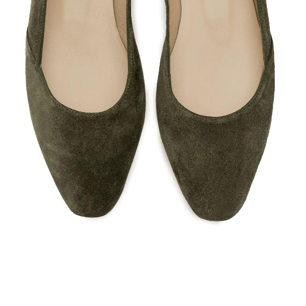 Andres machado Zapato Serraje Kaki Precios de Black Friday