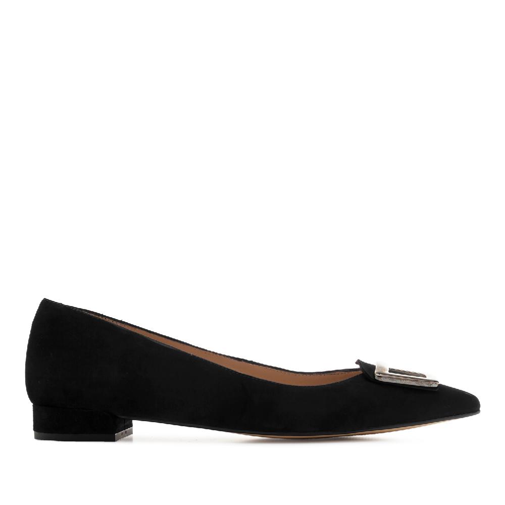 Andres machado Bailarina en Ante de Color Negro Oferta exclusiva