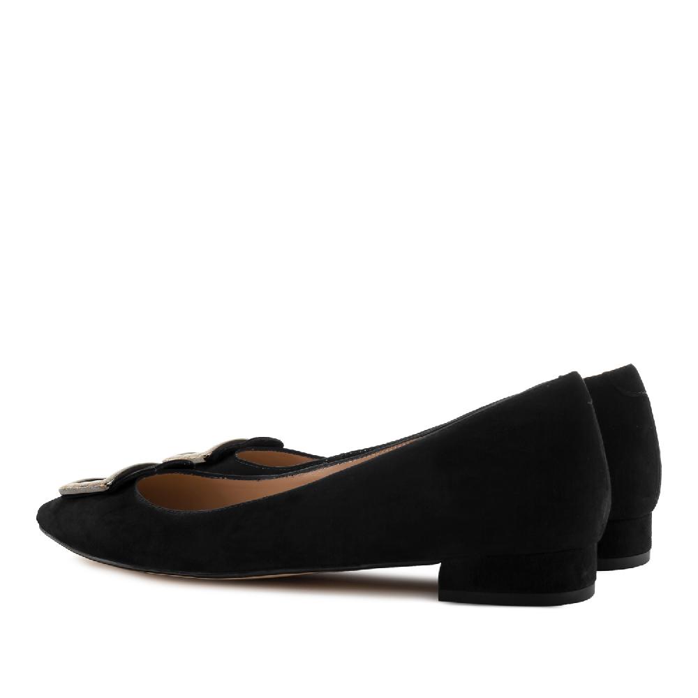 Andres machado Bailarina en Ante de Color Negro Oferta exclusiva