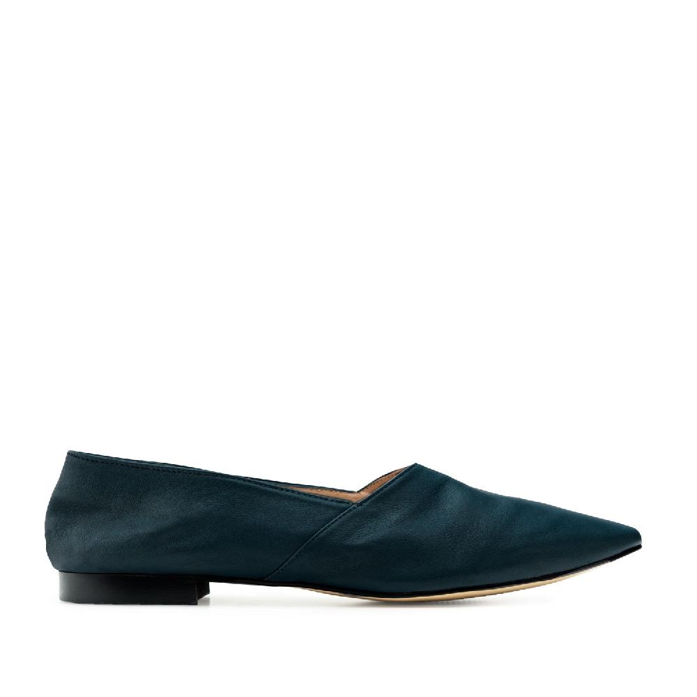 Andres machado Zapato en piel Azul En línea