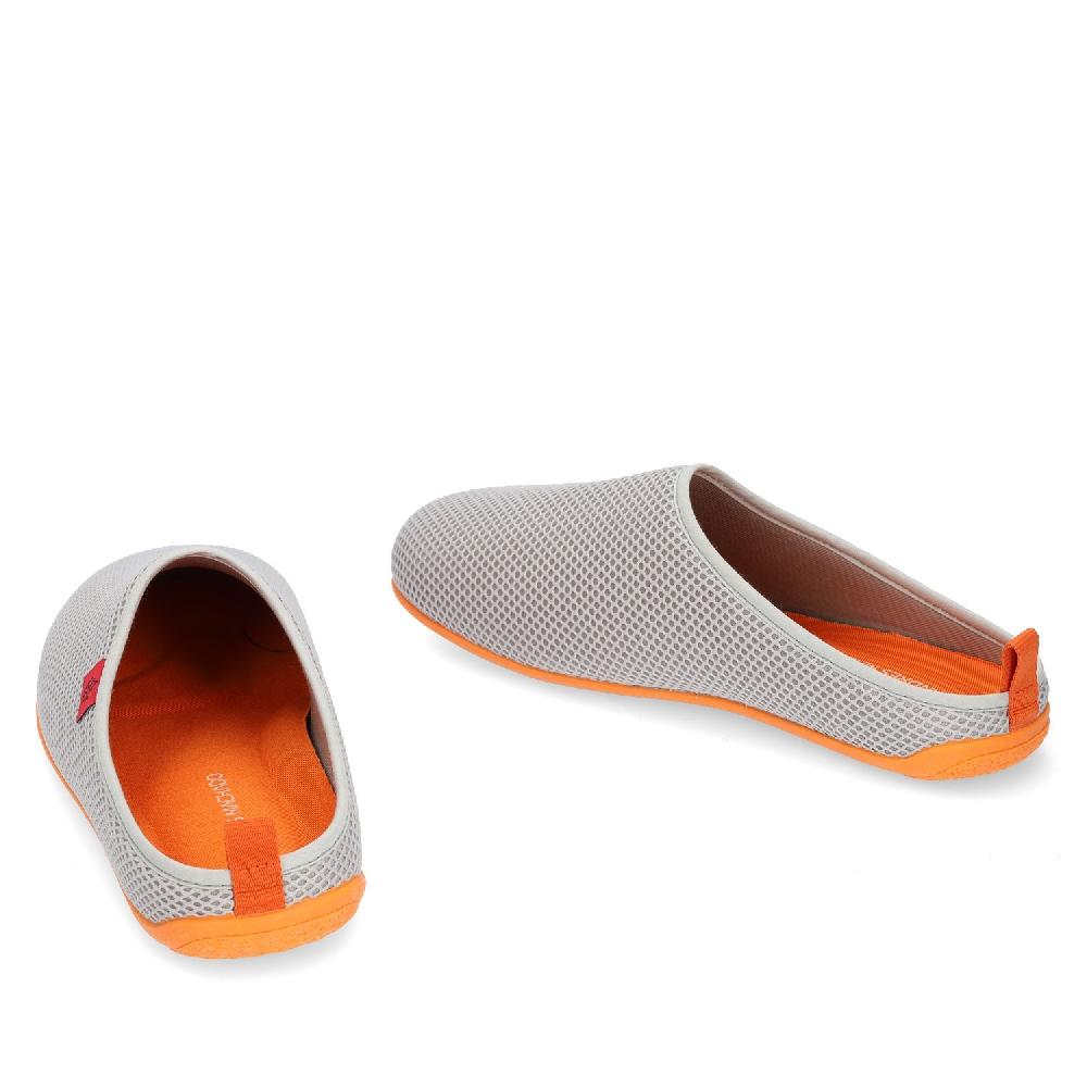 Andres machado Zapatillas Unisex de estar por casa de Verano en Rejilla Gris Tienda