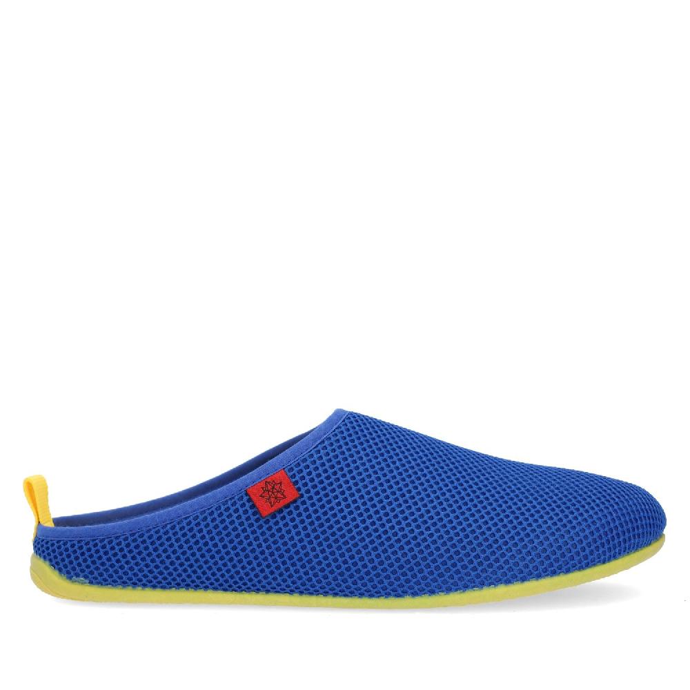 Andres machado Zapatillas Unisex de estar por casa de Verano en Rejilla Azul Klein Mejor oferta