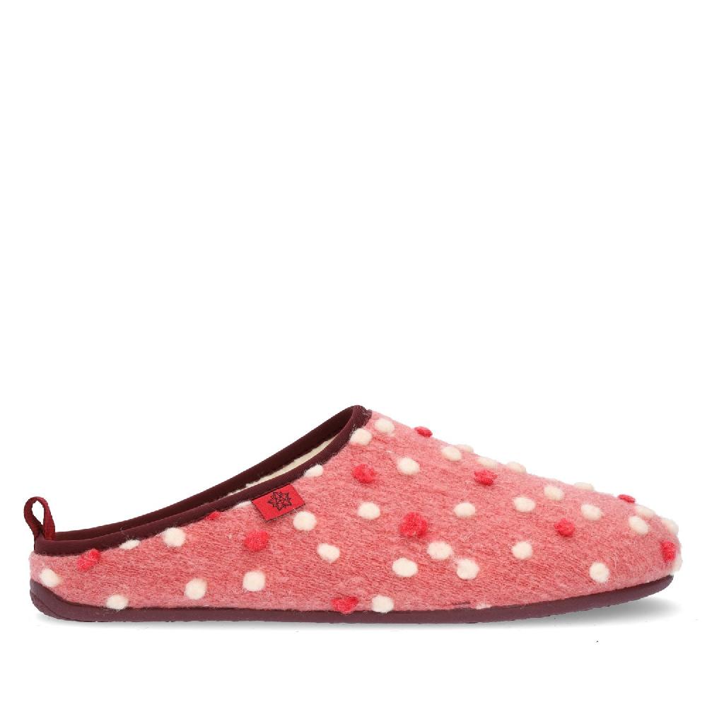 Andres machado Zapatillas en Lana Rosa con Puntos Últimos 3 días