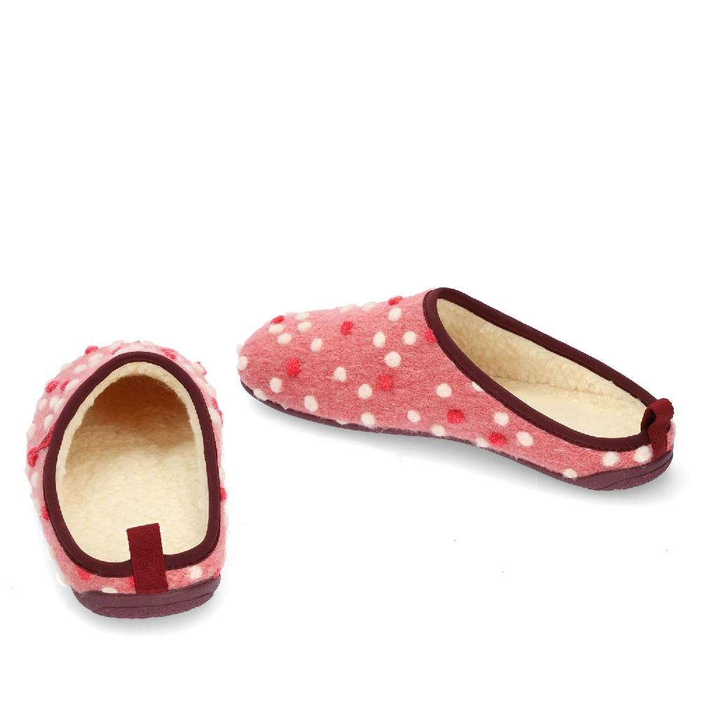 Andres machado Zapatillas en Lana Rosa con Puntos Últimos 3 días