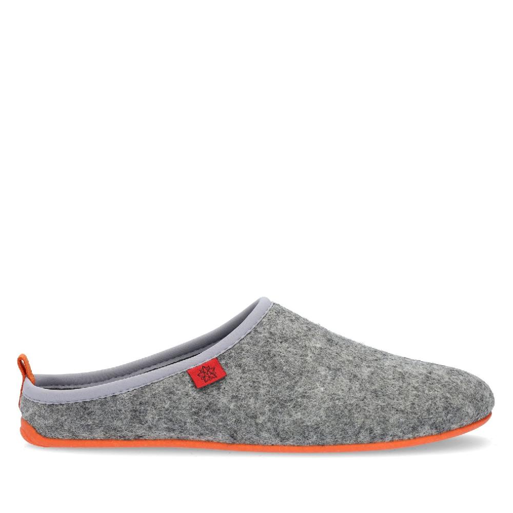Andres machado Zapatillas Unisex en Tejido Fieltro Gris Últimos 2 días