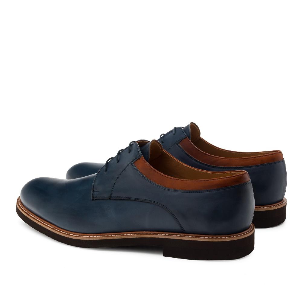 Andres machado Zapatos estilo Blucher Azul Último día