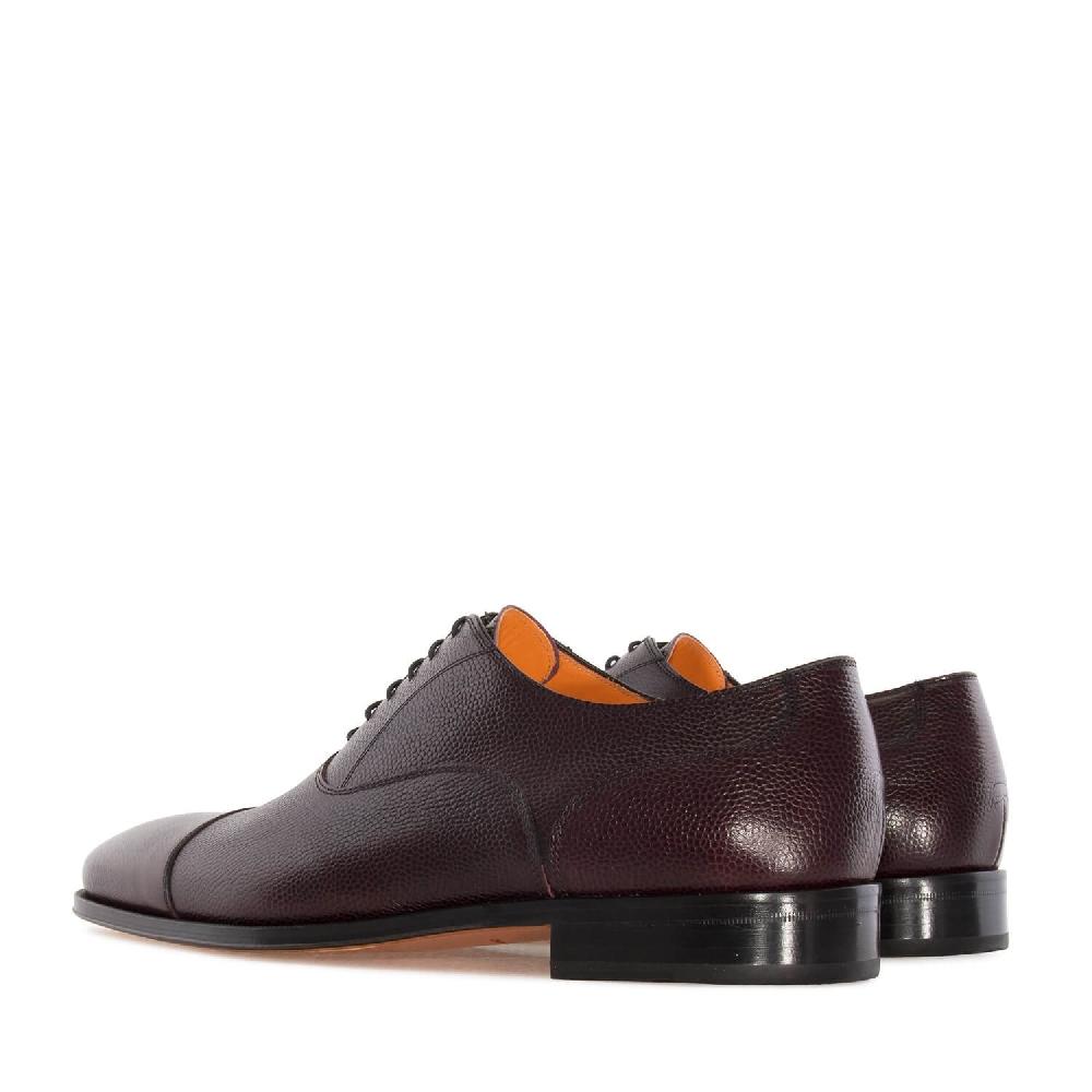 Andres machado Zapatos estilo Oxford en Piel Marrón Burdeos Limitado a 3 días