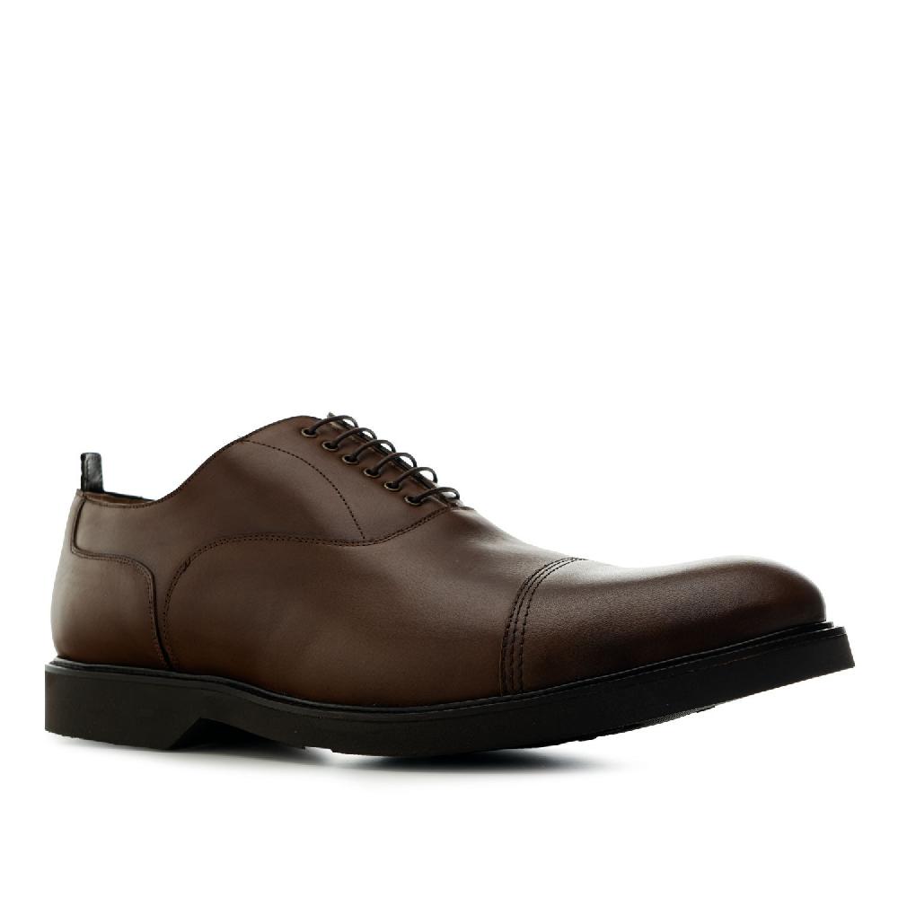 Andres machado Zapatos estilo Oxford en Piel de color Marron En oferta