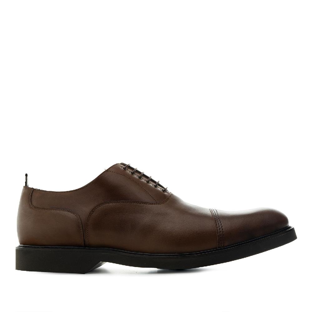Andres machado Zapatos estilo Oxford en Piel de color Marron En oferta