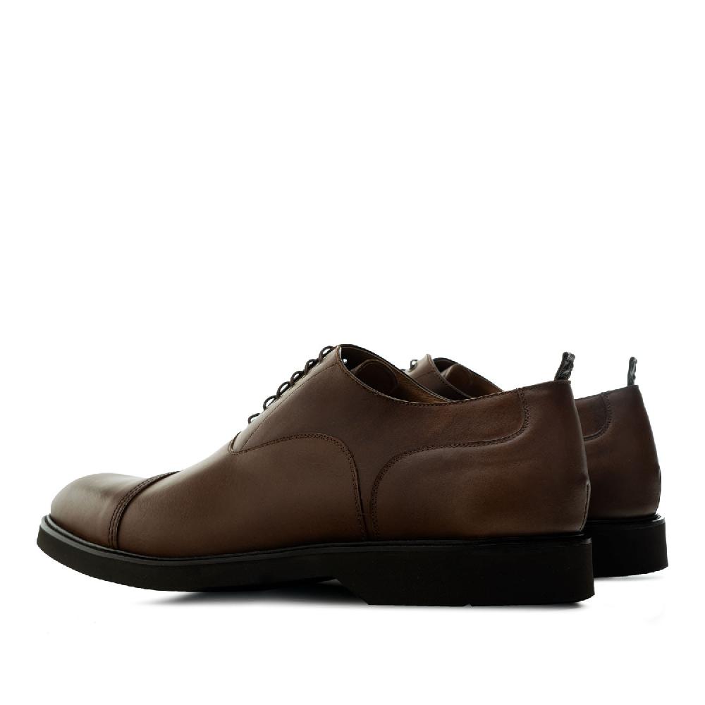 Andres machado Zapatos estilo Oxford en Piel de color Marron En oferta
