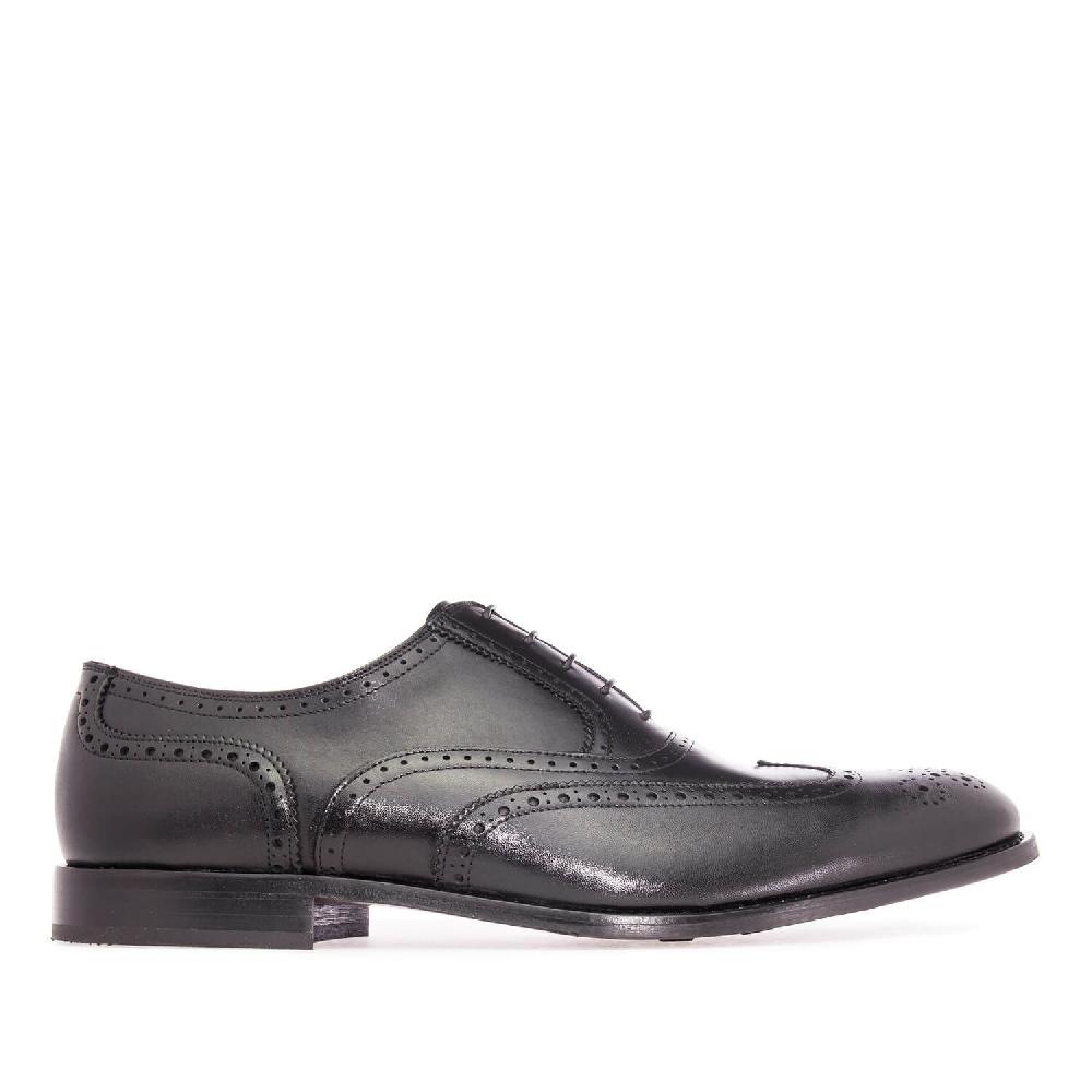 Andres machado Zapato de Caballero estilo Oxford en Piel Negro Ofertas de temporada