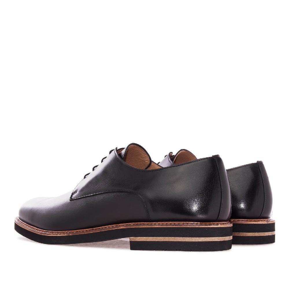 Andres machado Zapato en Cuero Negro Rebajas