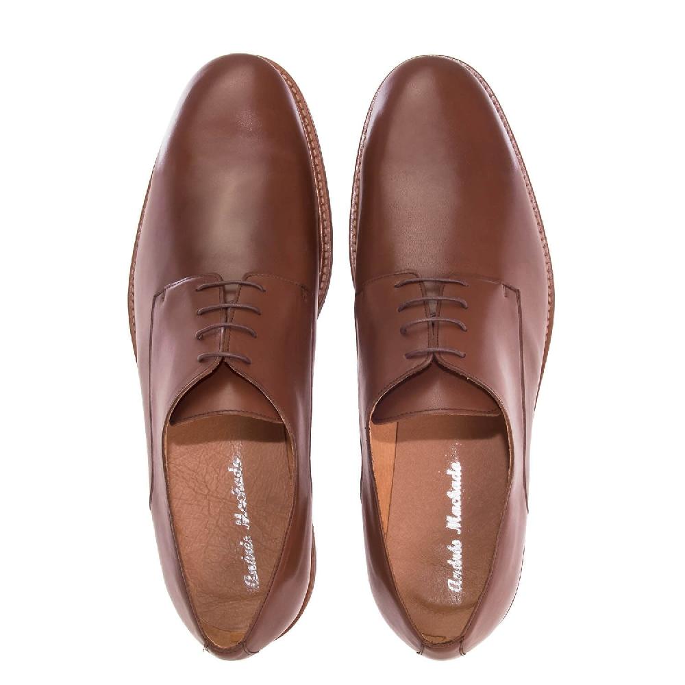 Andres machado Zapato en Cuero Marron Ofertas