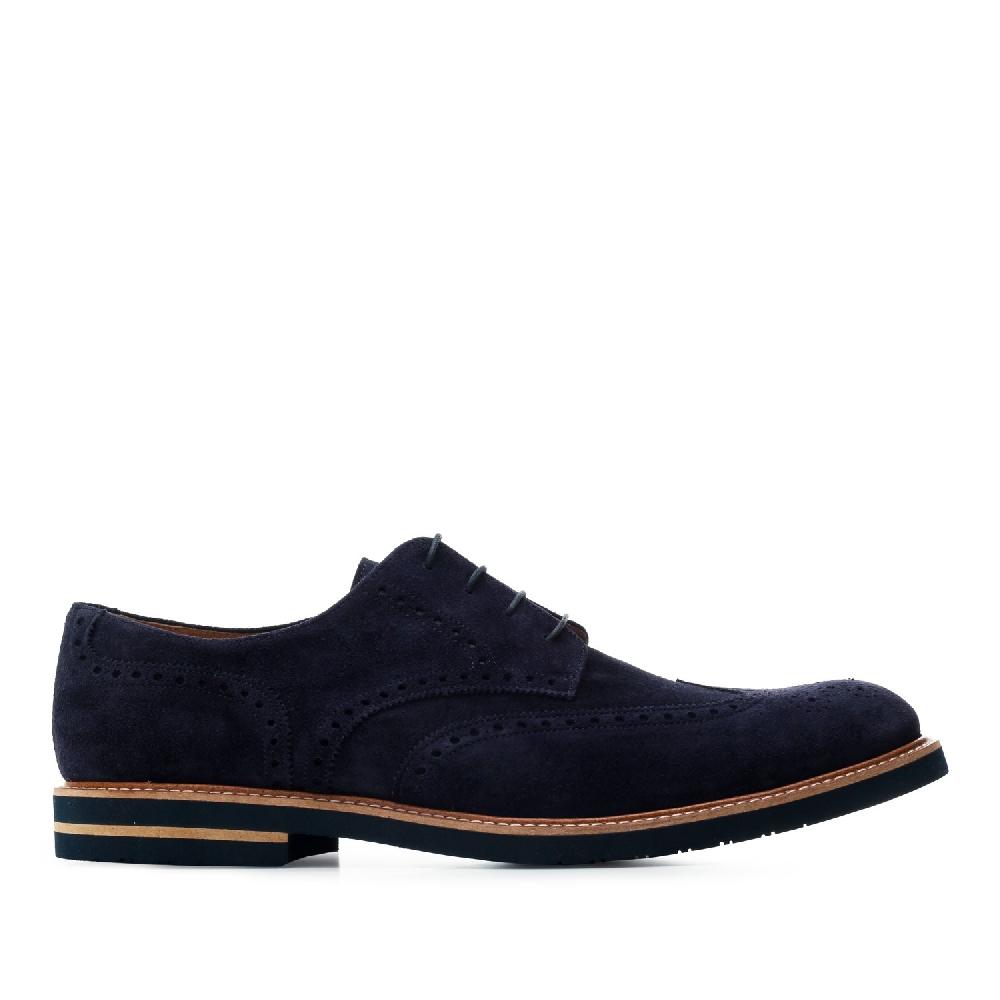 Andres machado Zapatos estilo Blucher Serraje Azul En oferta