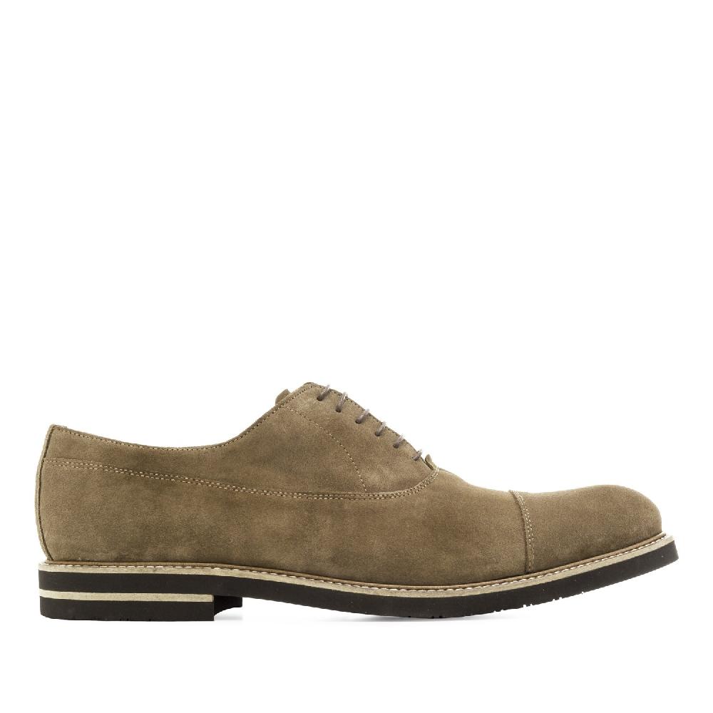 Andres machado Zapatos Blucher Serraje Beige Rebajas de fábrica
