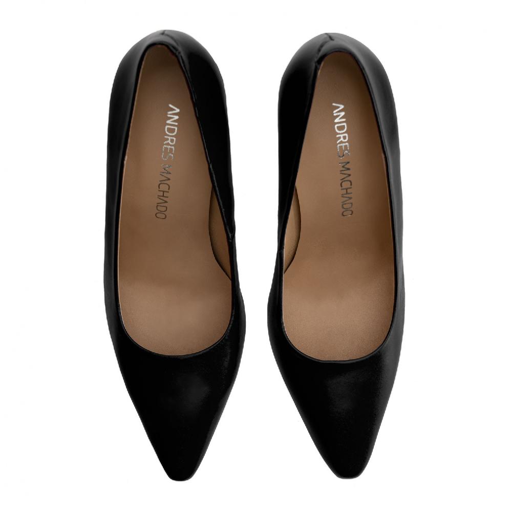 Andres machado Salón en piel de color negro Gran oferta
